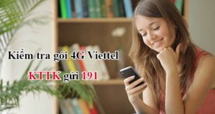 2 Cách kiểm tra gói cước 4G Viettel đang sử dụng CỰC nhanh