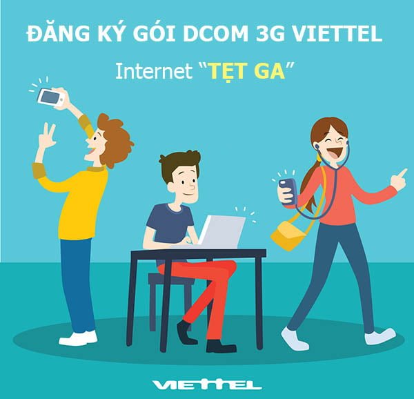Cách đăng ký các gói Dcom 3G của Viettel giá rẻ mới nhất 2019