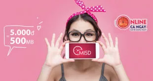 Gói MI5D Viettel giá chỉ 5.000đ mua thêm 1GB Data dùng 1 ngày