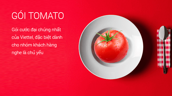 Gói cước Tomato Viettel được nhiều khách hàng sử dụng