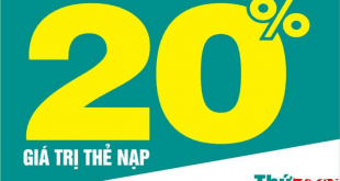 HOT: Viettel khuyến mãi 20% giá trị 2 ngày liên tiếp 29-30/06/2019