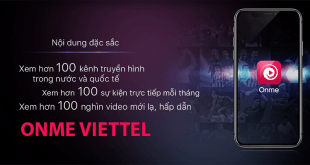 Đăng ký Onme Viettel miễn phí Data 3G/4G Viettel