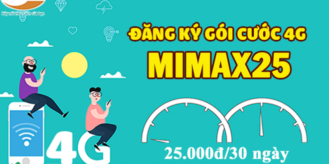 Gói cước Mimax25 Viettel, thỏa thích lướt web chỉ với 25.000đ