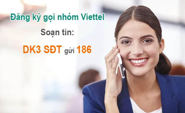 Đăng ký gọi nhóm Viettel dễ dàng bằng tin nhắn