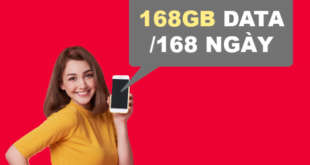 Đăng ký gói 6ST120 Viettel miễn phí 168GB Data trong 168 ngày