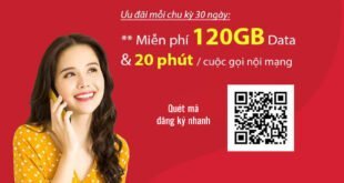 Đăng Ký Gói 12V120N Viettel Miễn phí 4GB/Ngày, Gọi Nội Mạng 1 Năm