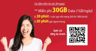 Đăng Ký Gói 6V90C Viettel Miễn Phí 1GB/Ngày & Gọi Nội Mạng 6 Tháng