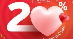 HOT: Viettel khuyến mãi tặng 20% giá trị thẻ nạp ngày 10/02/2022