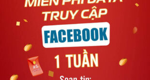 Đăng Ký Gói FB7 Viettel không giới hạn Data truy cập Facebook 1 tuần