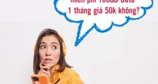 Có gói Thaga Viettel miễn phí 100GB Data 1 tháng giá 50k không?