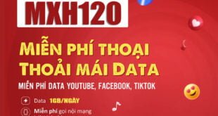 Đăng Ký Gói MXH120 Viettel miễn phí Data Youtube, Facebook, Tiktok