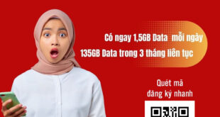 Đăng ký gói cước 3SD90 Viettel có 1.5GB 1 ngày trong 3 tháng