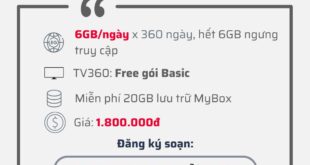 Đăng ký gói 12T5G150 Viettel có 6GB 1 ngày trong 12 tháng